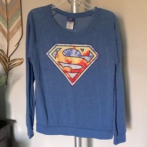 Juniors Superman Sweatshirt